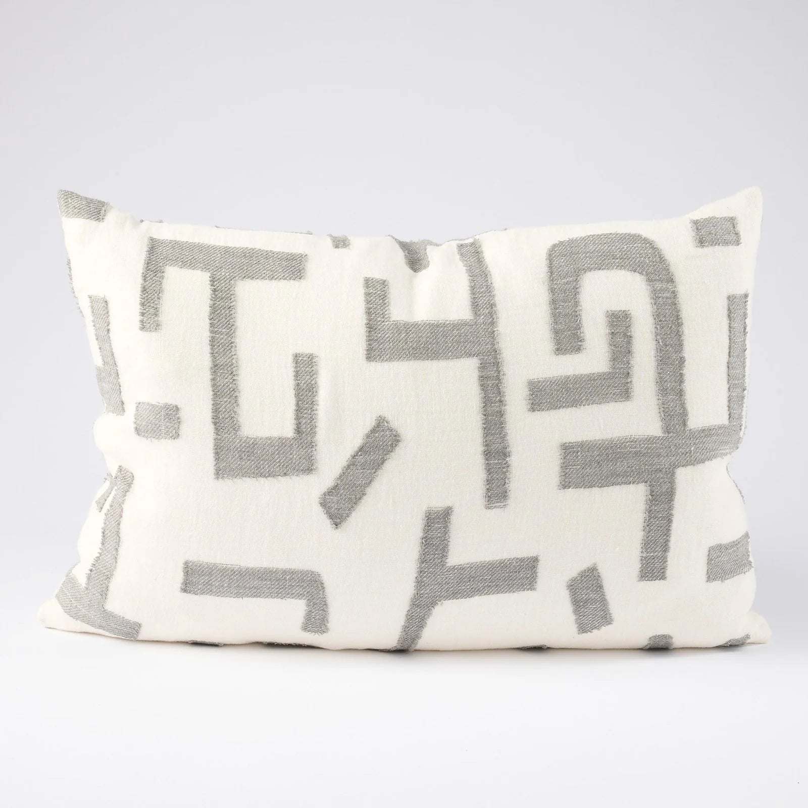 Cushion Antico Wht/Slate 40x60